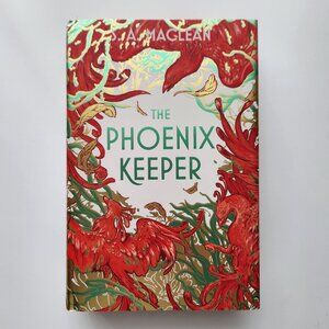 * SIGNED * Illumicrate The Phoenix Keeper By J.A. Maclean Hardcover Book